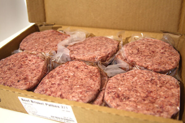 Cattle Bros Deluxe Beef Brisket Burgers Package