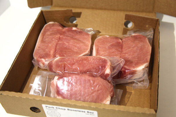 Cattle Bros Pork Chop Boneless Package