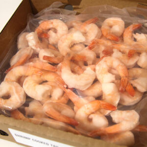Cattle Bros Premium Shellfish Shrimp Cooked Tail-On Package