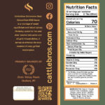 Cattle Bros Grillmaster Bold Competition Sauce Details