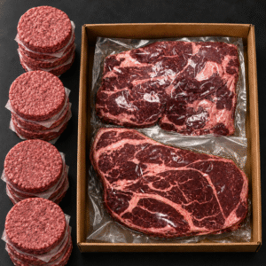 Carne Asada Roasts & Free Burgers, ultimate party pack