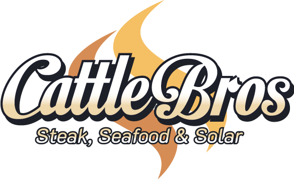 Cattle Bros Steak ,Seafood & Solar Logo