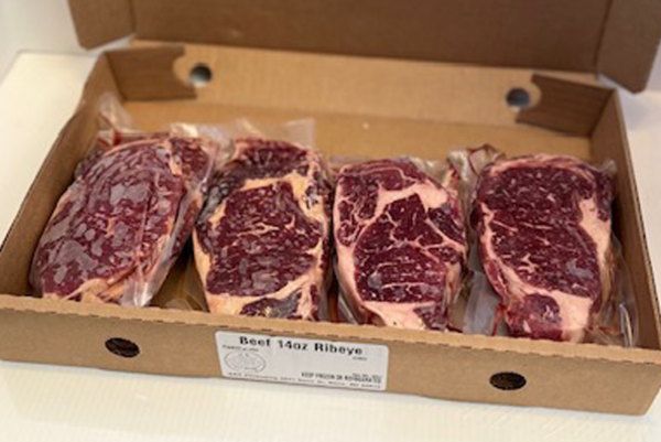 Usda Ribeye Steaks (4Ct./ 14Oz Servings)