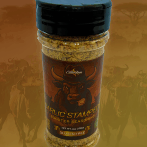 Garlic Rub for Steak, Garlic Stampede Steak Seasoning Bottle