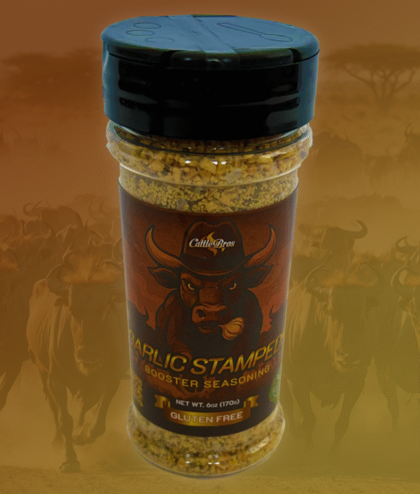 Garlic Rub For Steak, Garlic Stampede Steak Seasoning Bottle