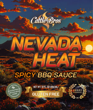 Nevada Heat Spicy BBQ Sauce, * Ultimate spicy BBQ sauce for grilling