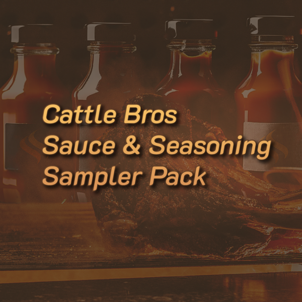 Cattle Bros Sampler Pack Sauce &Amp; Seasonings